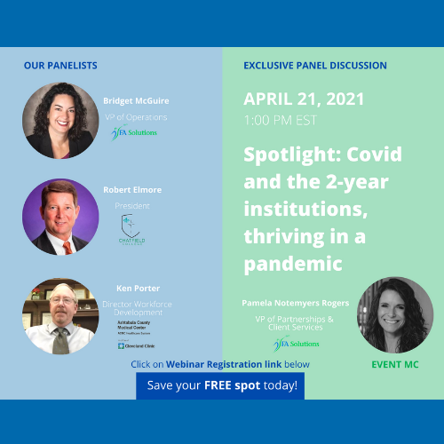 Spotlight Covid and the 2 year institutions, thriving in a pandemic